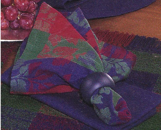 Table Linen: Napkins & Napkin Rings