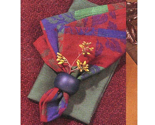 Table Linen: Napkins & Napkin Rings