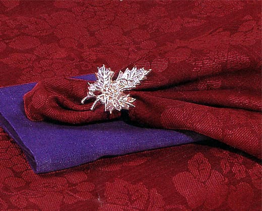 Table Linen: Napkins & Napkin Rings