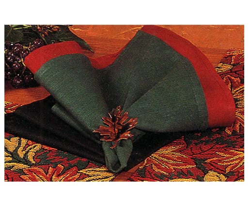 Table Linen: Napkins & Napkin Rings