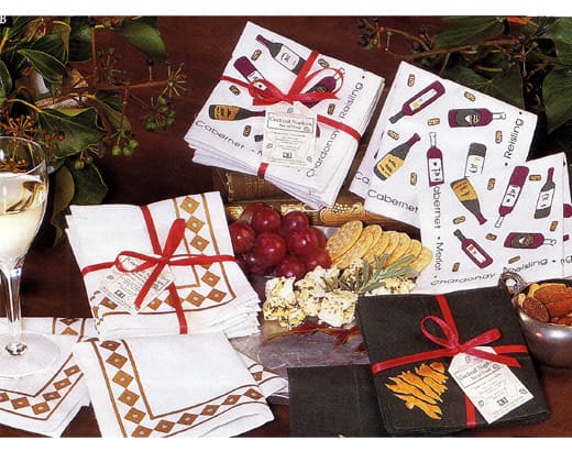 Table Linen: Napkins & Napkin Rings