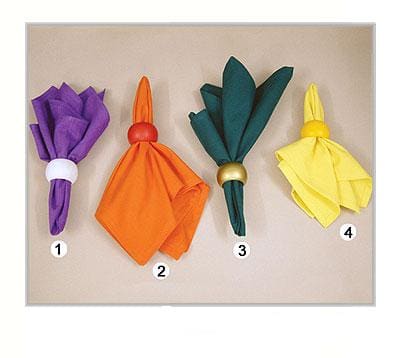 Table Linen: Napkins & Napkin Rings
